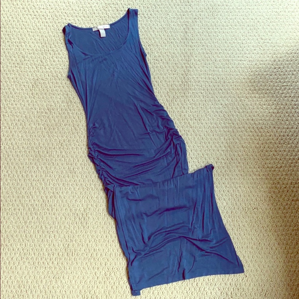 Ankle length fitted dress